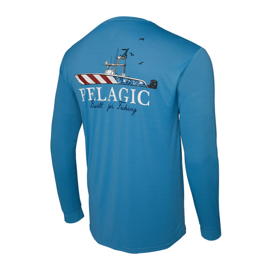 Pelagic Aquatek Fish N Stripes Fishing Shirt
