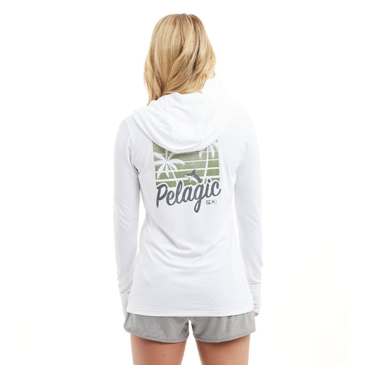 Pelagic Ws Aquatek Island Time Ws Hooded Fishing Shirt