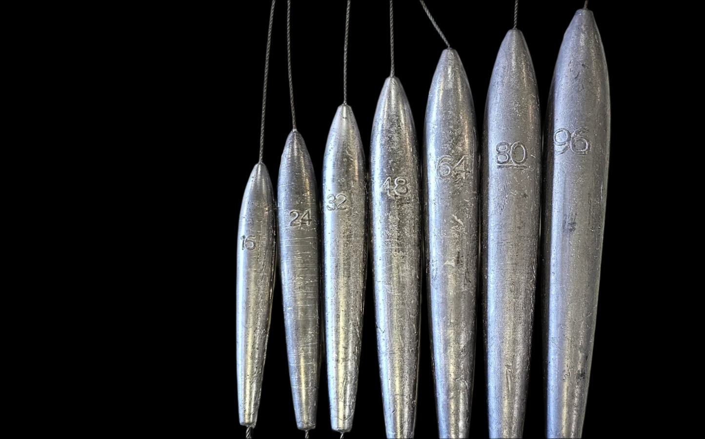 High Speed Trolling Weights - Dogfish Tackle & Marine