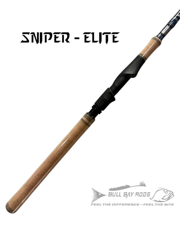 bay fishing pole Bull Bay Sniper Elite Spinning Rod
