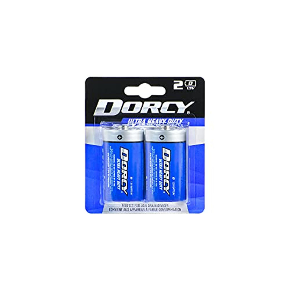 Dorcy Heavy Duty D Batteries - Dogfish Tackle & Marine