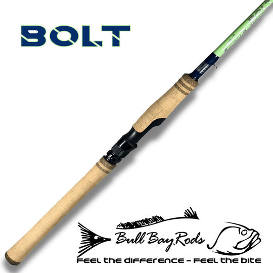 bulldog fishing pole Bull Bay Bolt Spinning Rod– Dogfish Tackle & Marine