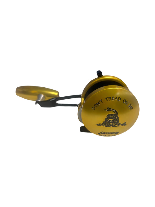 Accurate BV2-500N Valiant Slow Pitch Jigging Fishing Reel "Don't Tread On Me" - Dogfish Tackle & Marine