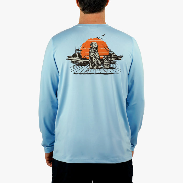 Aftco Bucket UVX Long Sleeve Sun Protection Shirt - Dogfish Tackle & Marine