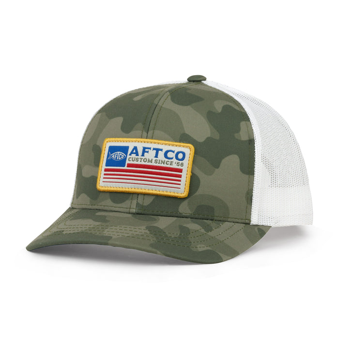 Aftco Crossbar Camo Fishing Hat