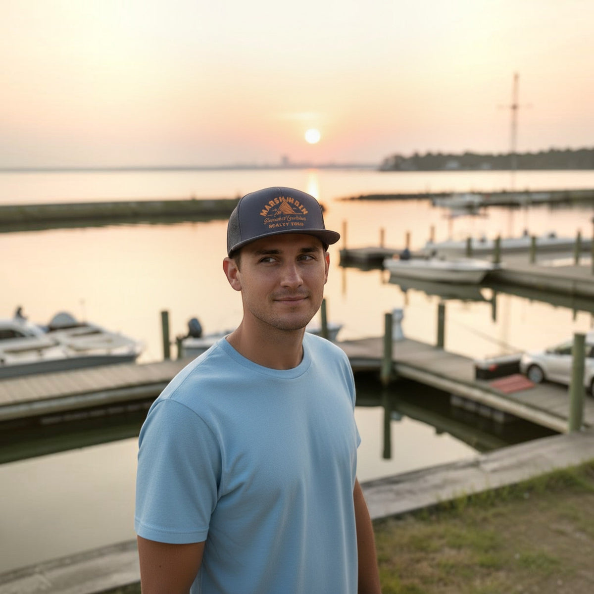 Marsh Wear Tailing Tide Snapback Hat - Dogfish Tackle & Marine