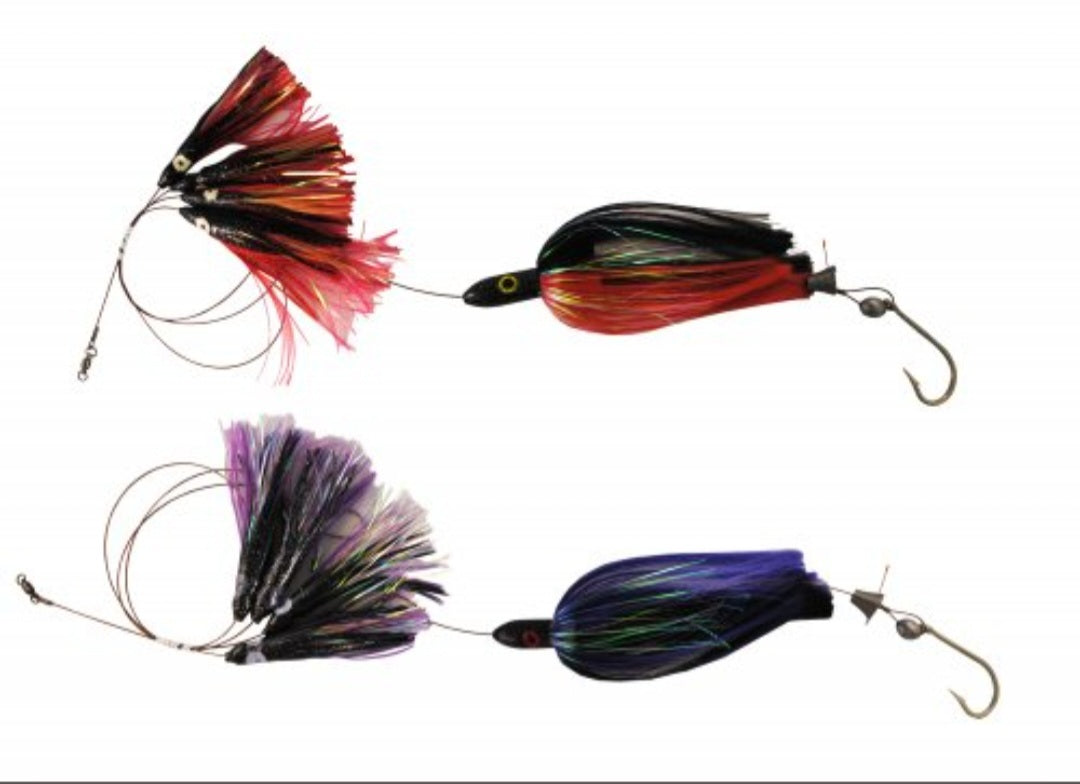bluewater candy fishing lures Blue Water Candy Wahoo Chain Red/Black