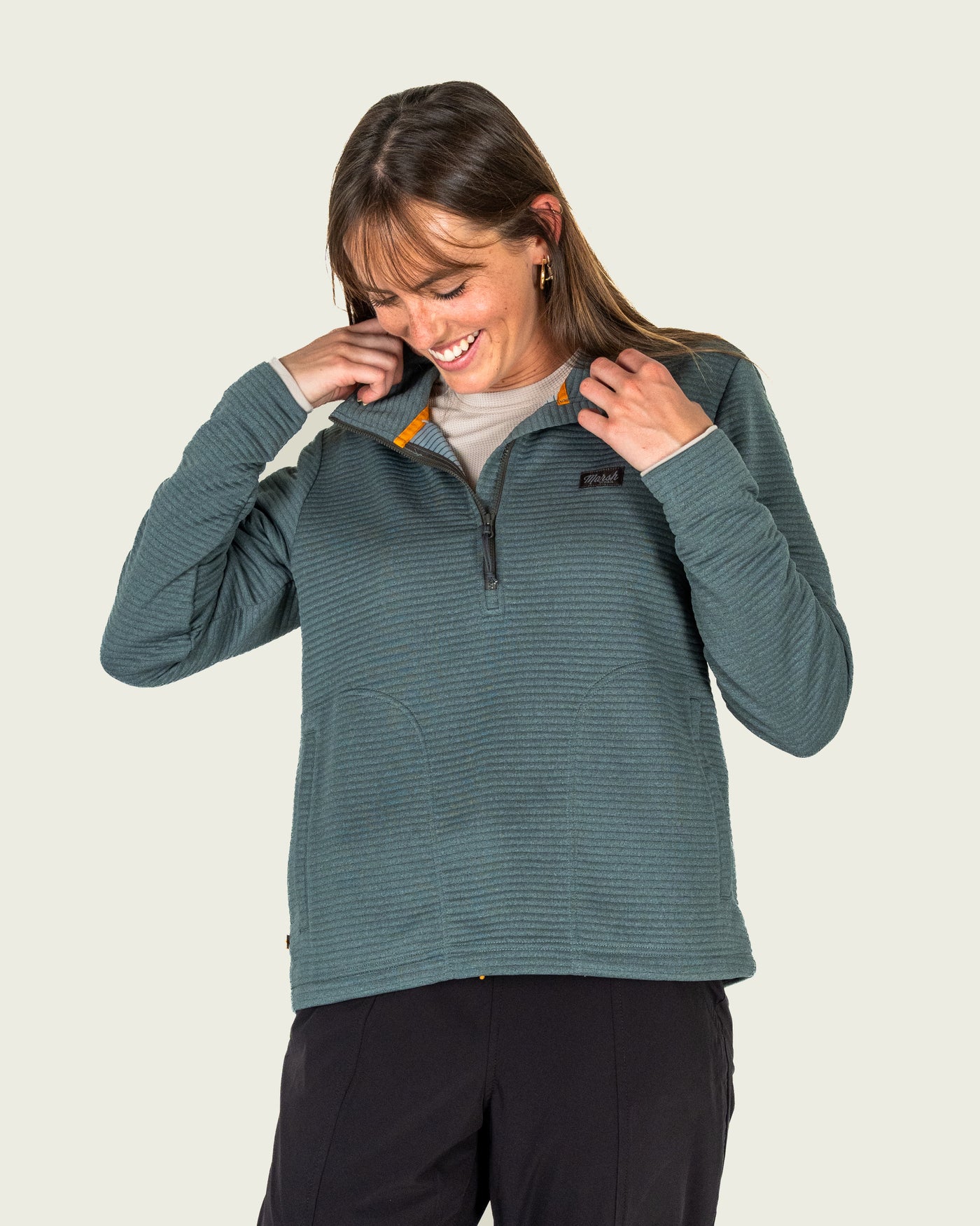 Marsh Wear Women's Sullivan Quarter Zip Fleece