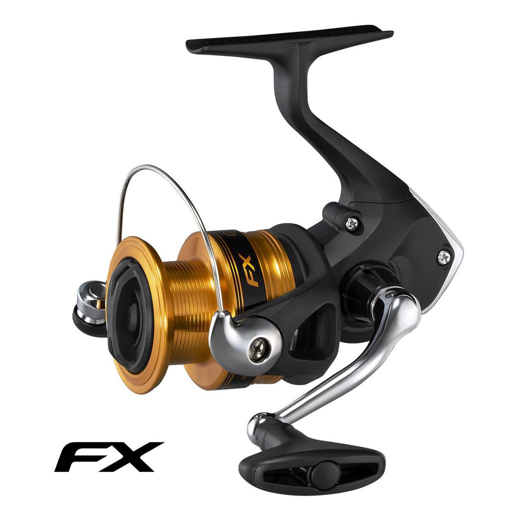 Shimano FX 200 Fishing Reel - Graphite Construction, Excellent Condition