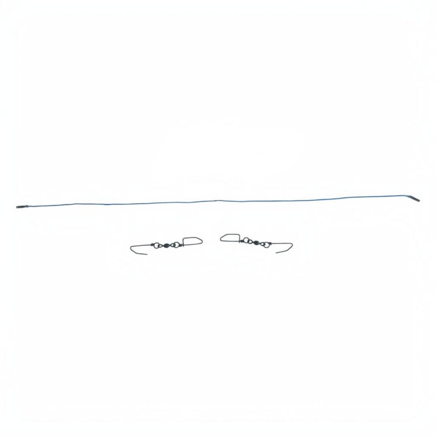 Dogfish Tackle & Marine blue hollow core wind on planer bridle with swivels