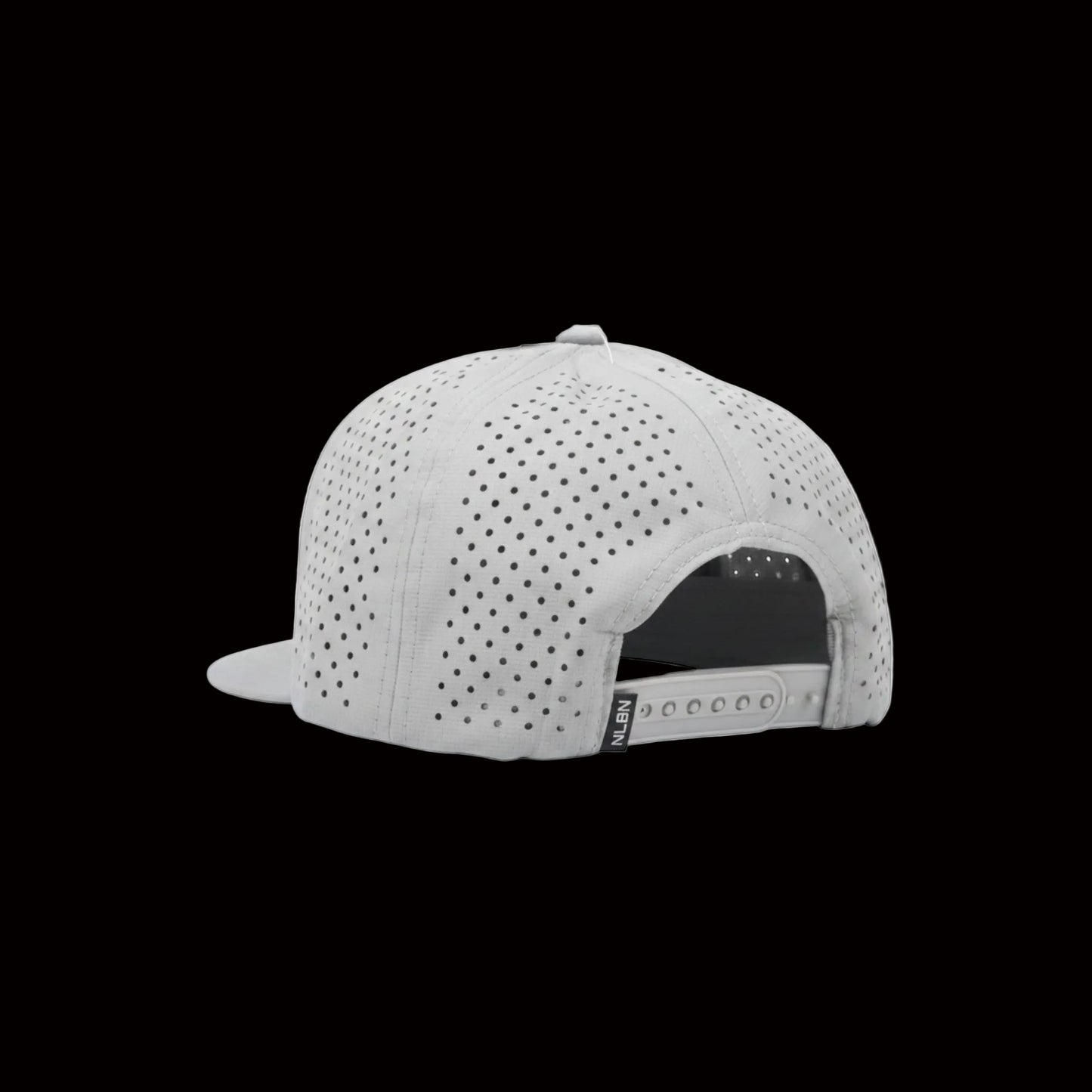 NLBN 6-Panel Performance Lockup Snapback Hats - Dogfish Tackle & Marine