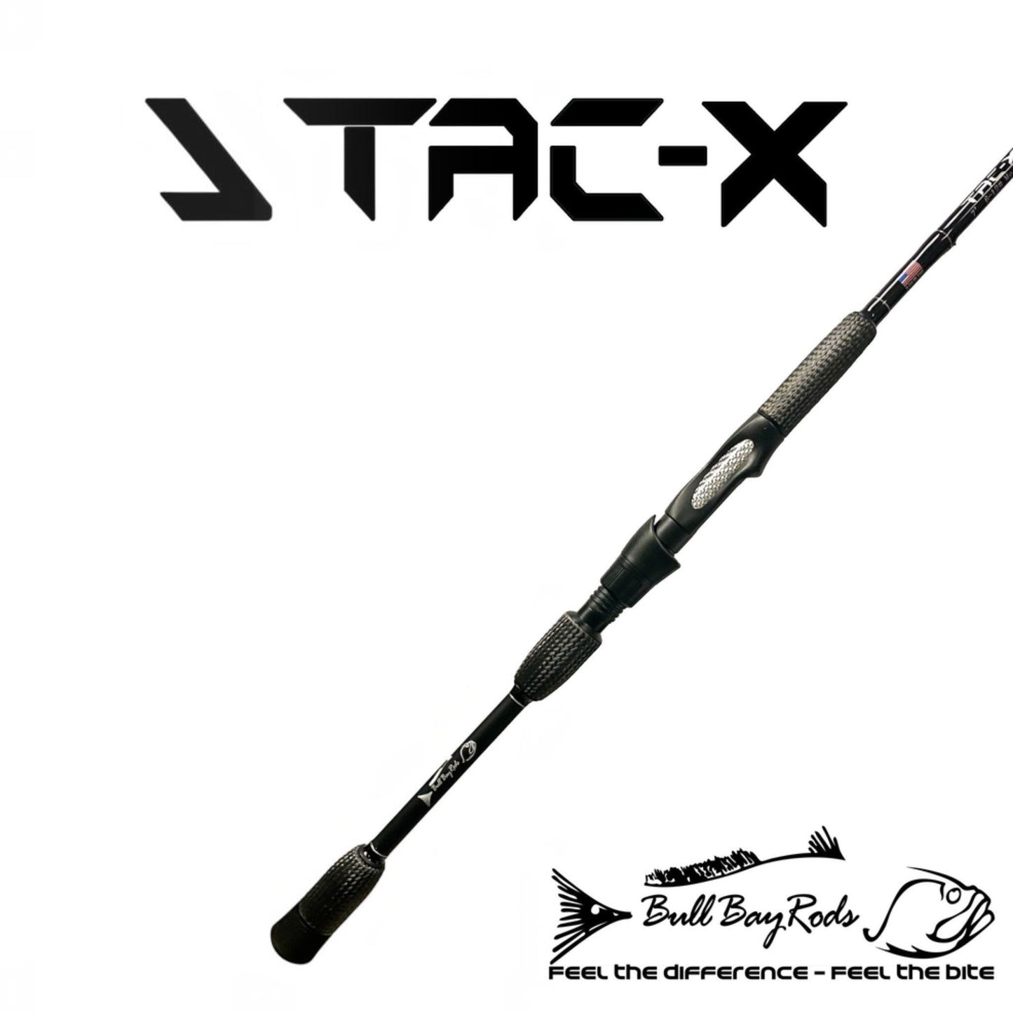 Bull Bay Tac X Carbon spinning Rods - Dogfish Tackle & Marine