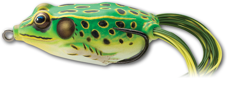 LiveTarget Hollow Body Frog Green / Yellow
