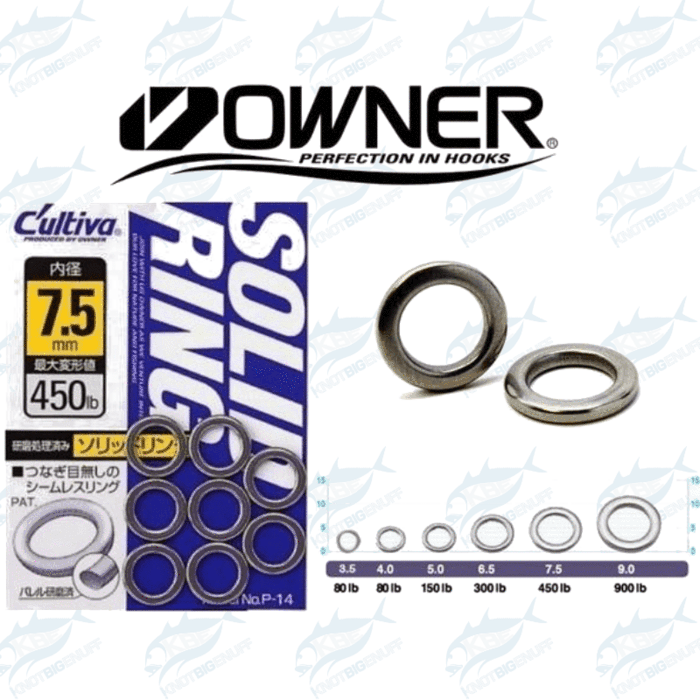 Owner Solid Ring - Dogfish Tackle & Marine