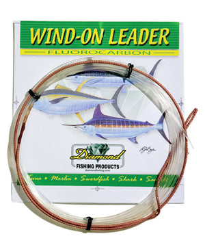 Diamond Fishing Products Wind-On Leader Fluorocarbon