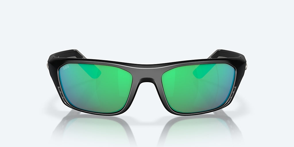 Costa Whitetip Pro Matte Black Green Mirror 580G - Dogfish Tackle & Marine