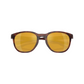 Dogfish Tackle & Marine Native Eyewear Targhee sunglasses with round tortoiseshell frames and amber polarized lenses.