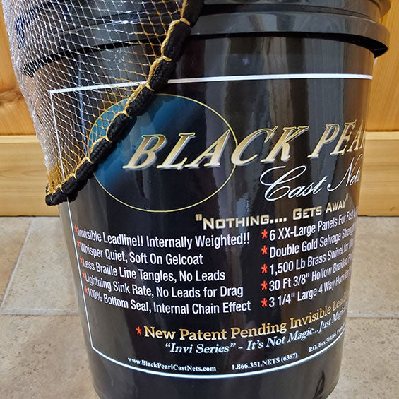 Black Pearl Invi Series Cast Nets 1.3 LB
