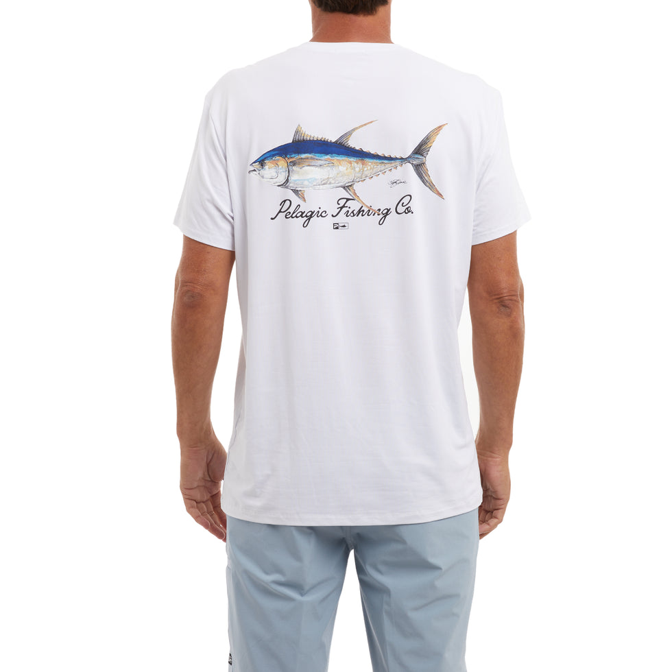 Pelagic Stratos Goione YFT Performance Shirt - Dogfish Tackle & Marine