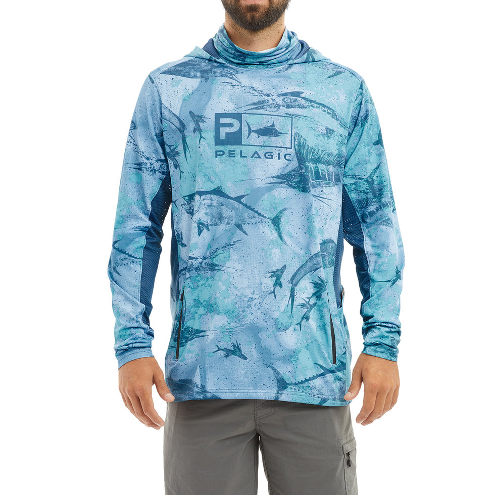 Pelagic Exo-Tech Hooded Fishing Shirt - Dogfish Tackle & Marine