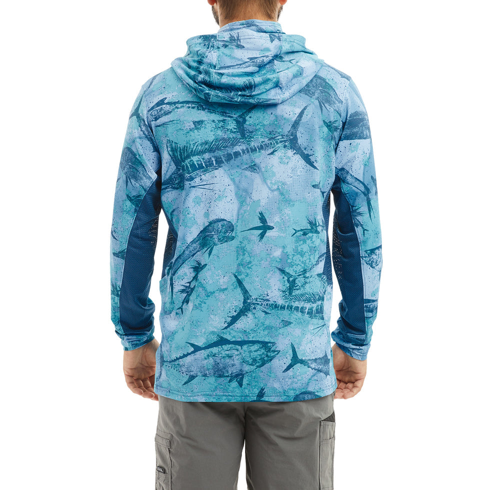 Pelagic Exo-Tech Hooded Fishing Shirt XL