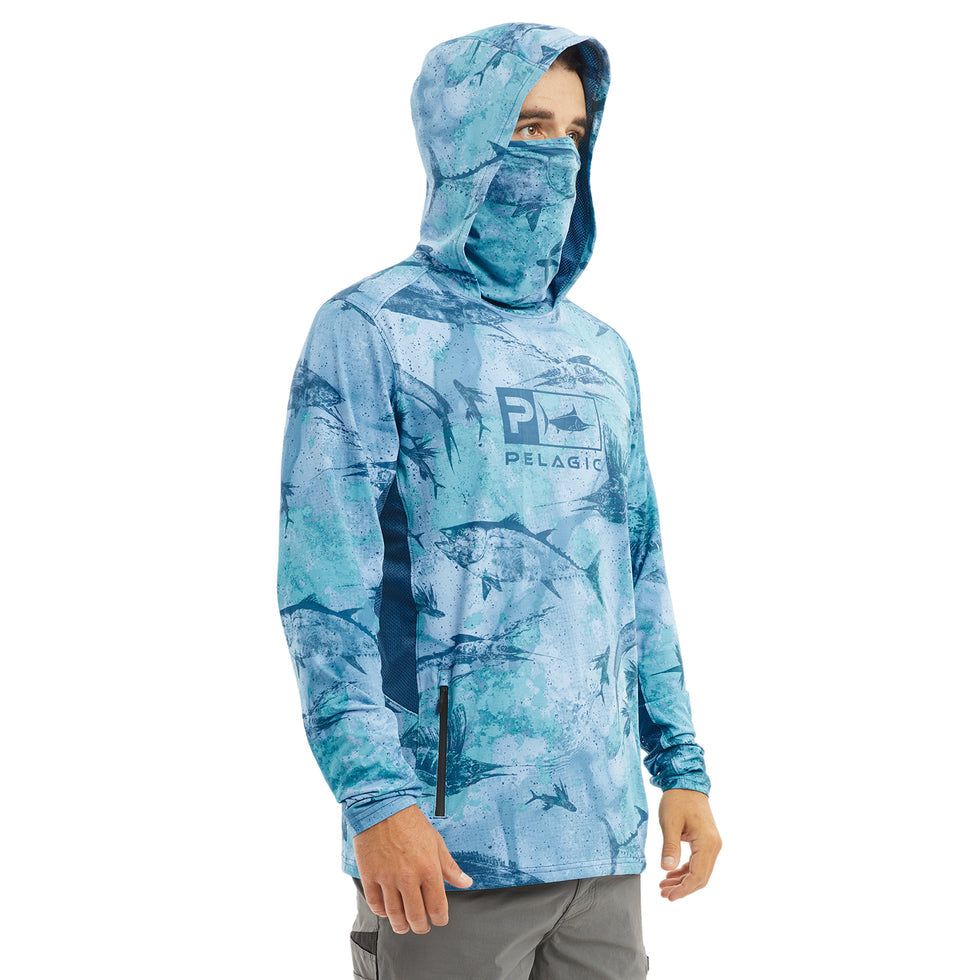 Pelagic Exo-Tech Hooded Fishing Shirt - Dogfish Tackle & Marine