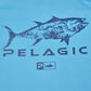 Pelagic Aquatek Gyotaku Hooded Fishing Shirt - Dogfish Tackle & Marine