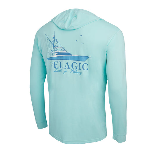 Pelagic Aquatek Good Livin Hooded Fishing Shirt - Dogfish Tackle & Marine