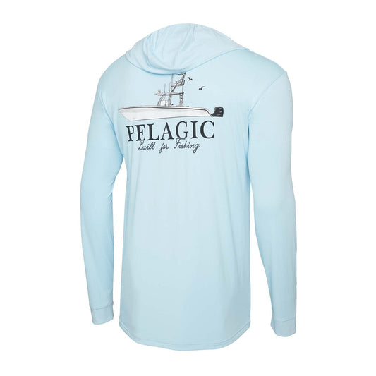 Pelagic Aquatek Lets Go Hooded Fishing Shirt - Dogfish Tackle & Marine