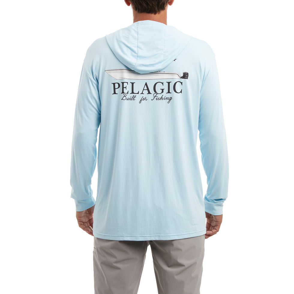 Pelagic Aquatek Lets Go Hooded Fishing Shirt - Dogfish Tackle & Marine