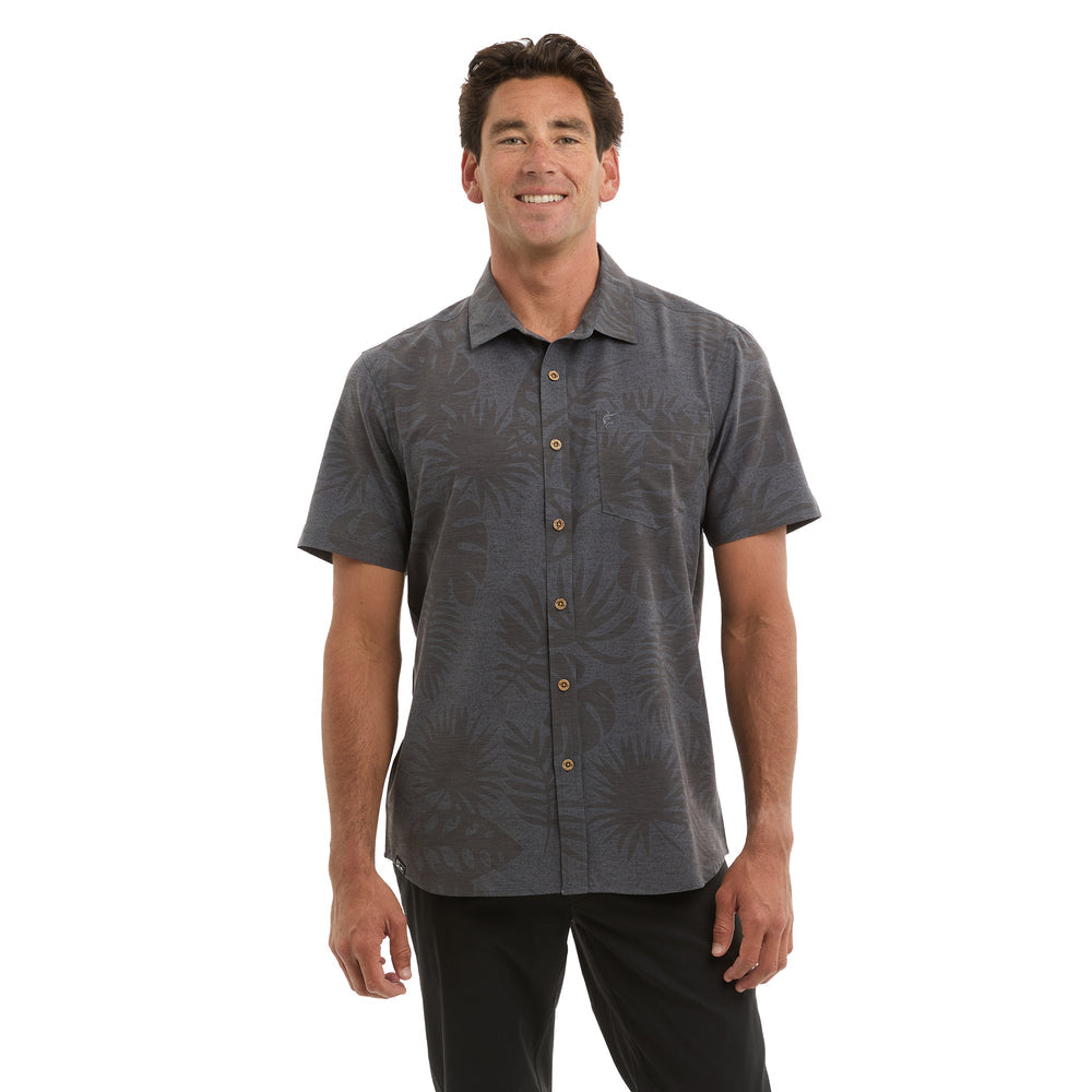 Pelagic Topshot Island Time Button Up