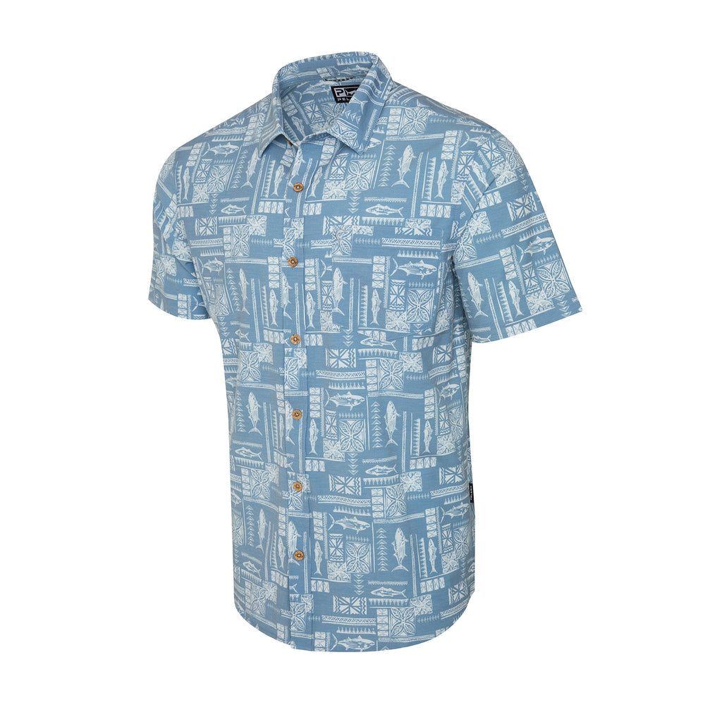 Pelagic Topshot Pacific Rim Button Up Shirt
