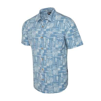 Pelagic Topshot Pacific Rim Button Up Shirt