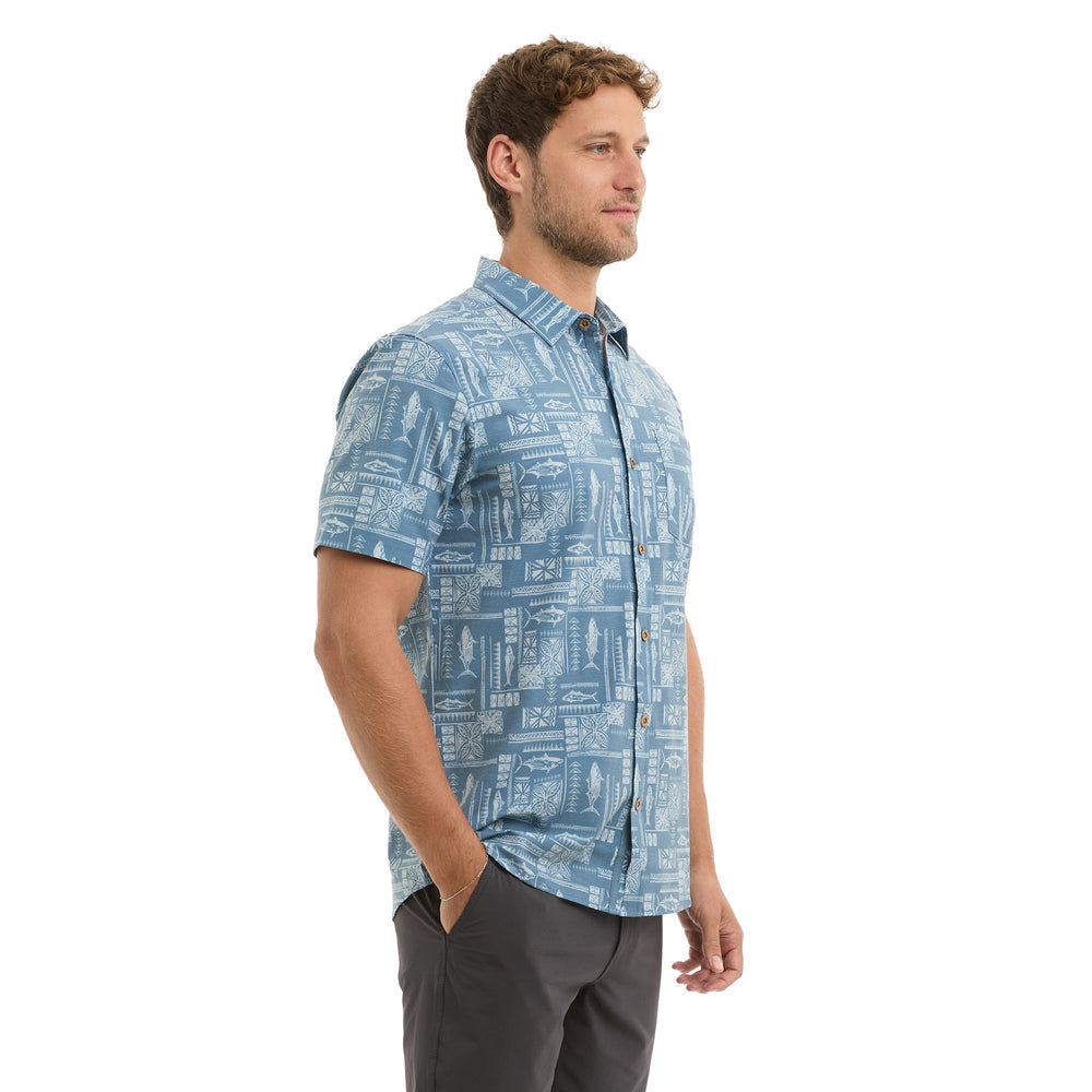 Pelagic Topshot Pacific Rim Button Up Shirt