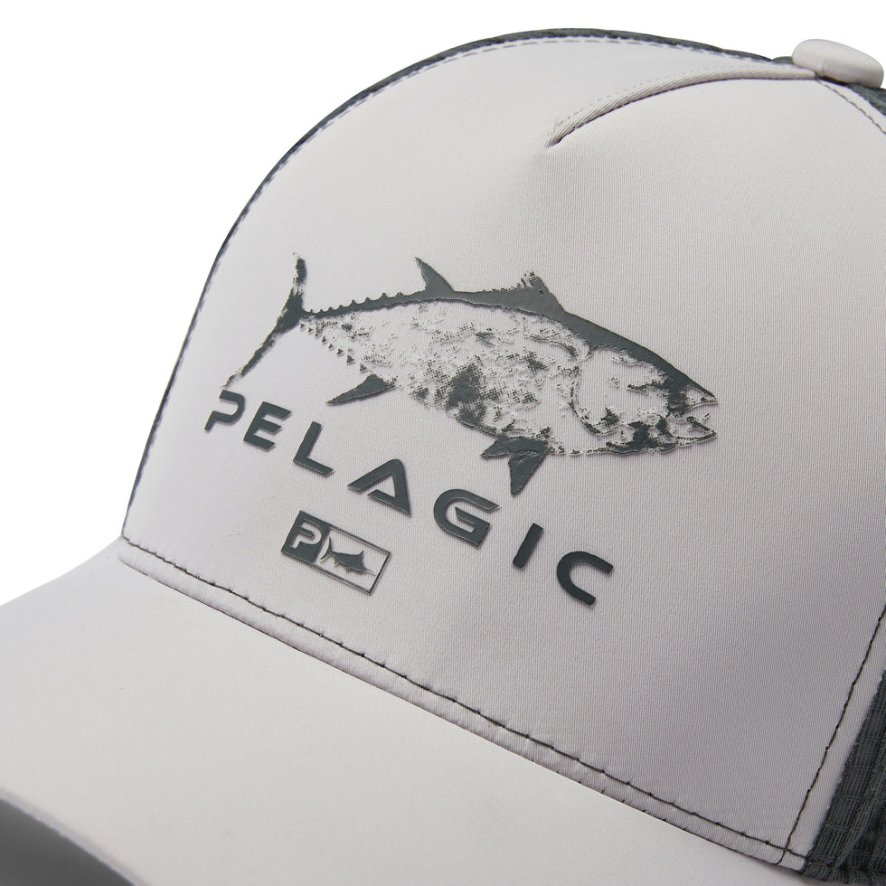 Pelagic Echo Gyotaku Performance Trucker - Dogfish Tackle & Marine