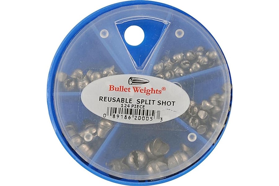 Bullet Weights Reusable Split Shot Skillet Pack 124pk - Dogfish Tackle & Marine