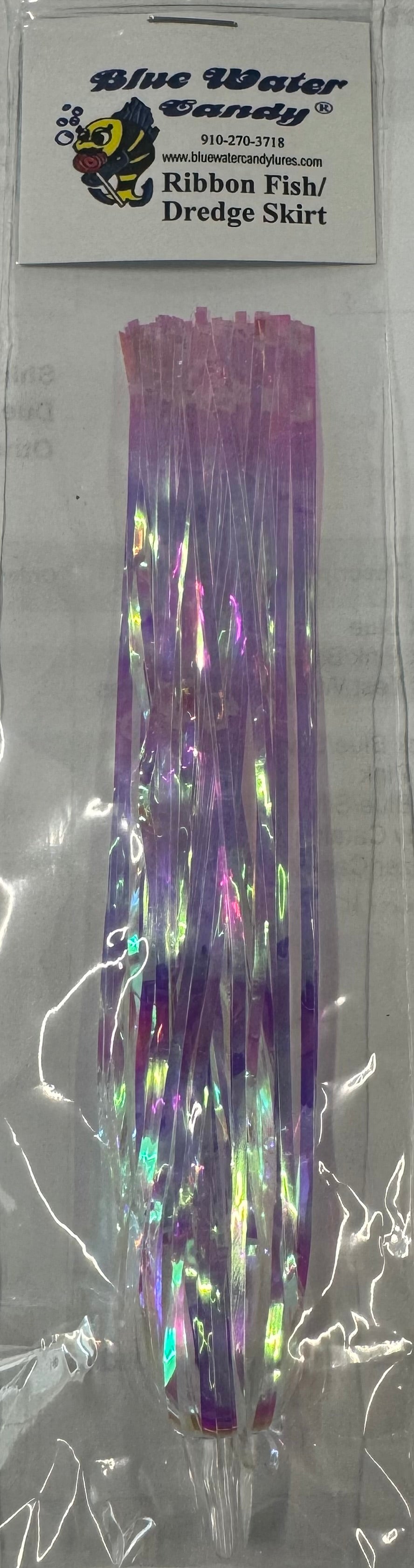 Blue Water Candy Ribbon Fish / Dredge Skirts | Dogfish Tackle & Marine