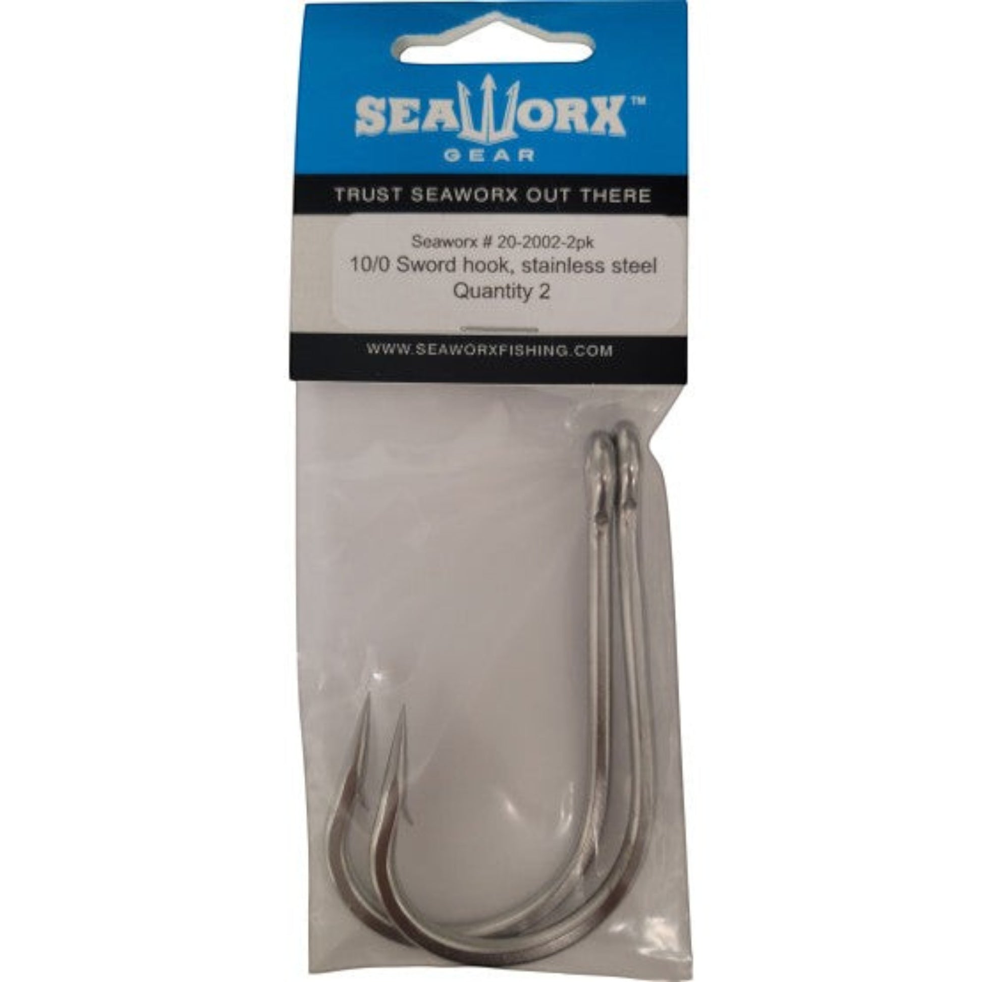 Seaworx stainless steel Sword hook - Dogfish Tackle & Marine