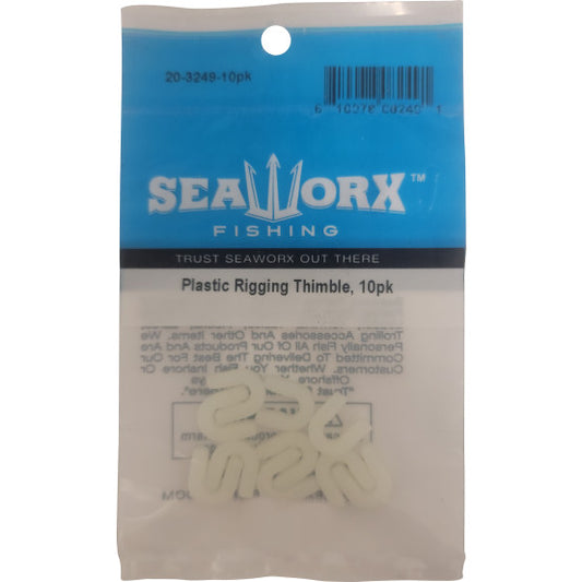 SeaWorx Plastic Rigging Thimble 10pk - Dogfish Tackle & Marine