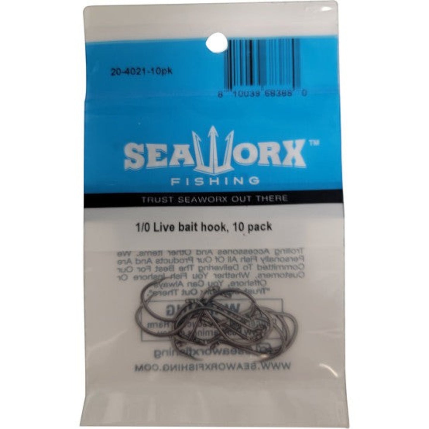 Seaworx Live Bait Hook - Dogfish Tackle & Marine