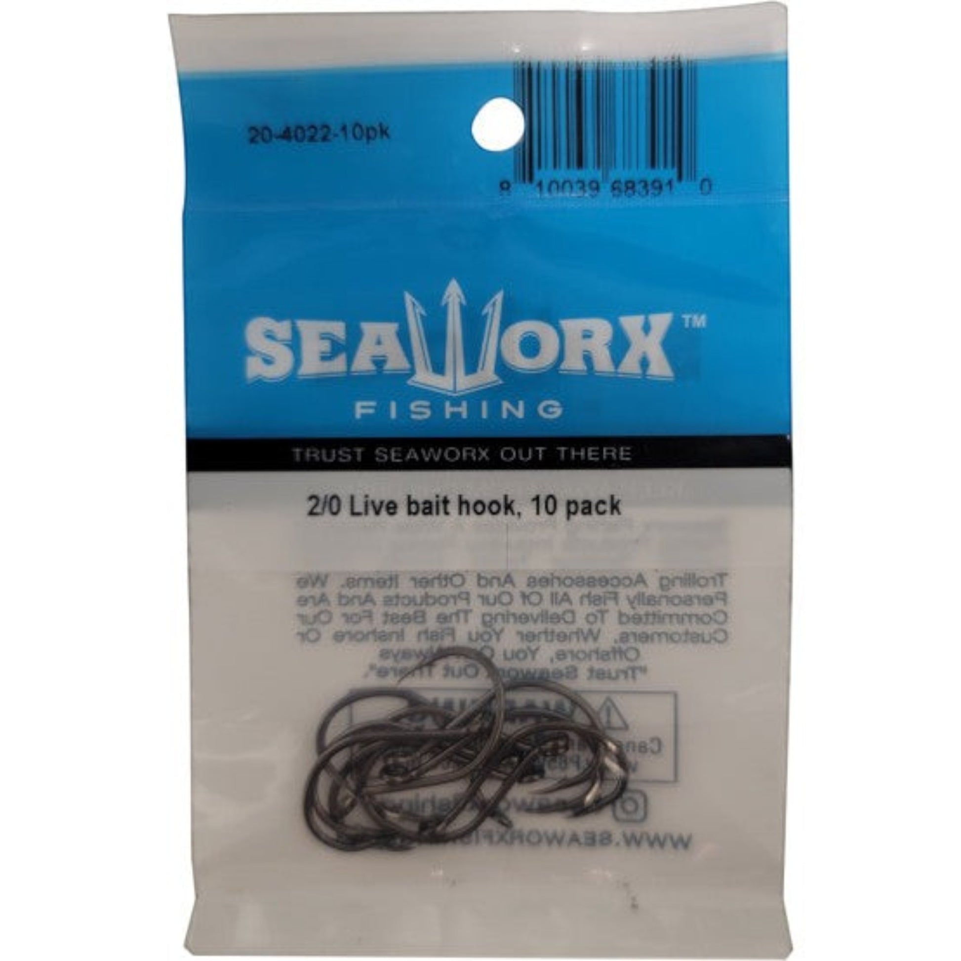 Seaworx Live Bait Hook - Dogfish Tackle & Marine