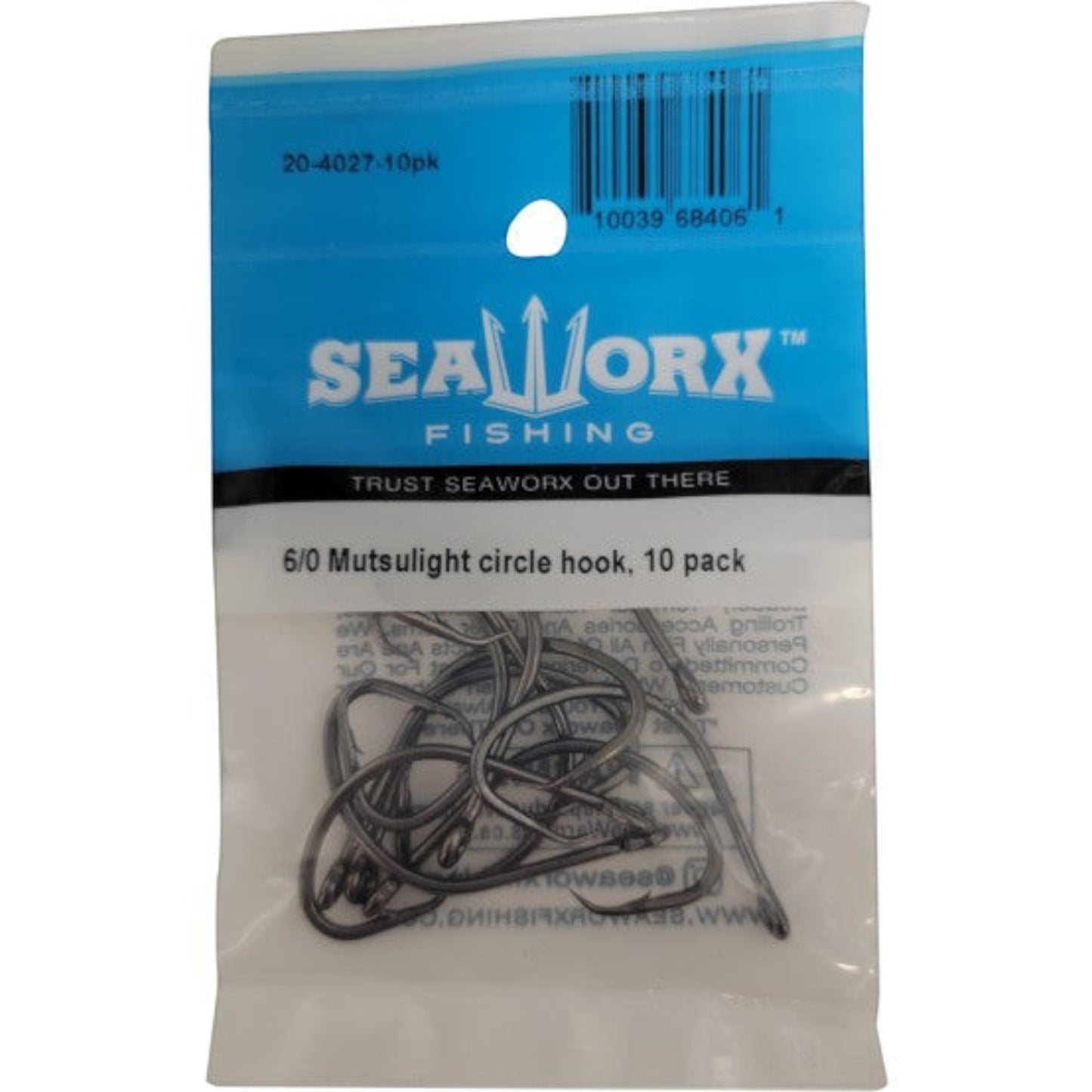 Seaworx Mutsulight Circle Hook Dogfish Tackle & Marine