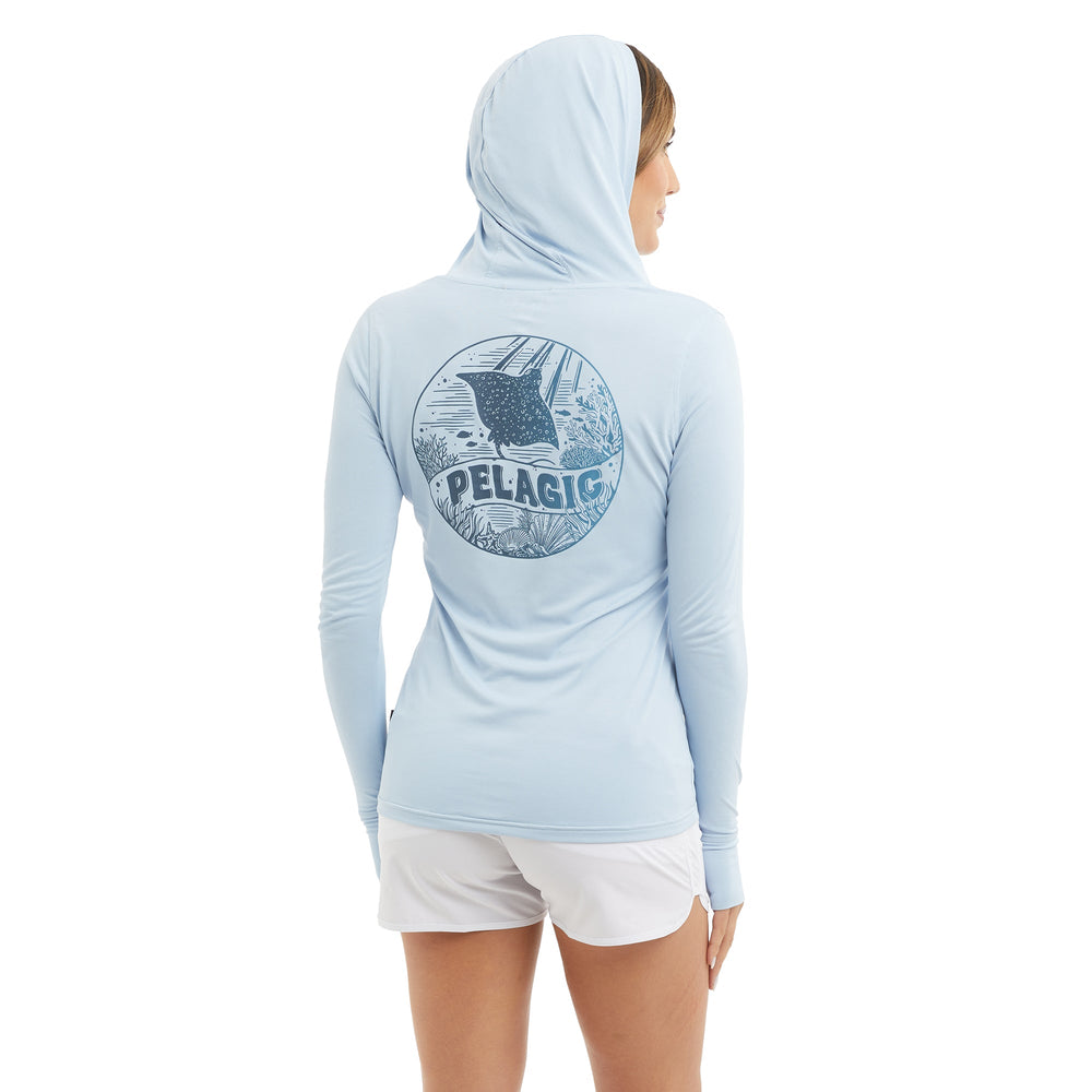 Pelagic Women's Aquatek Hooded Fishing Shirt - Dogfish Tackle & Marine