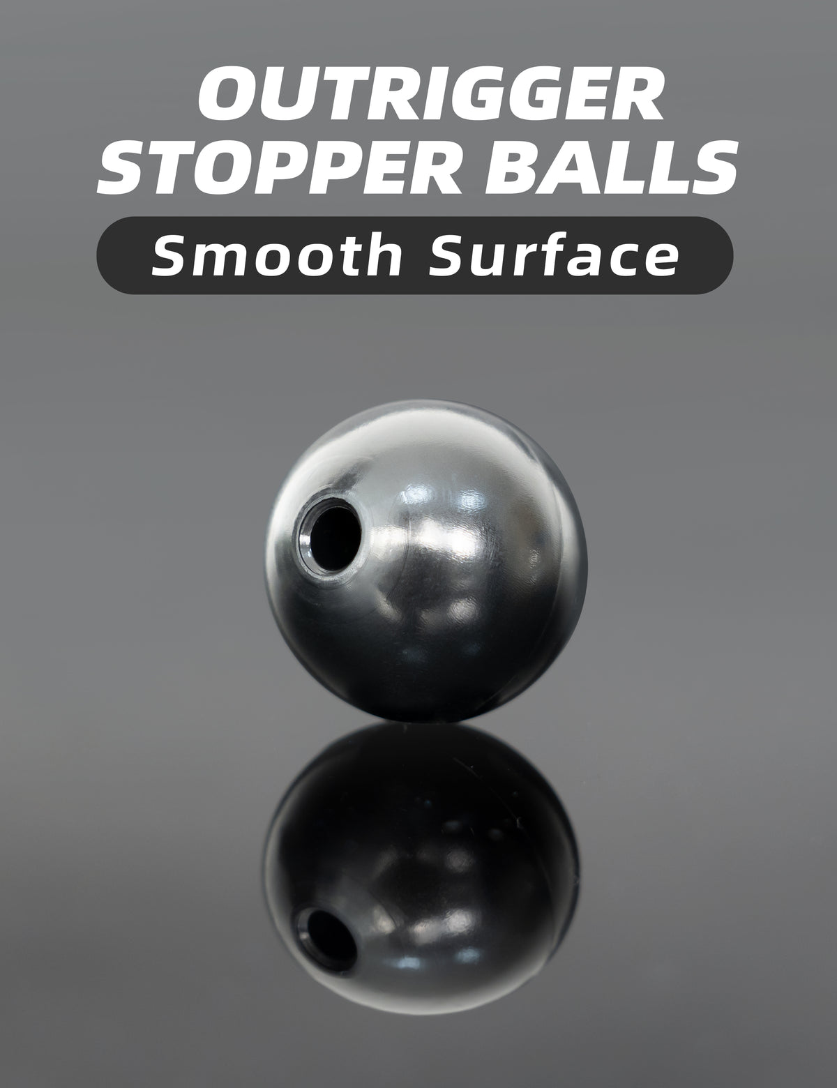 Blue Wing Outrigger Ball Stops 2pcs
