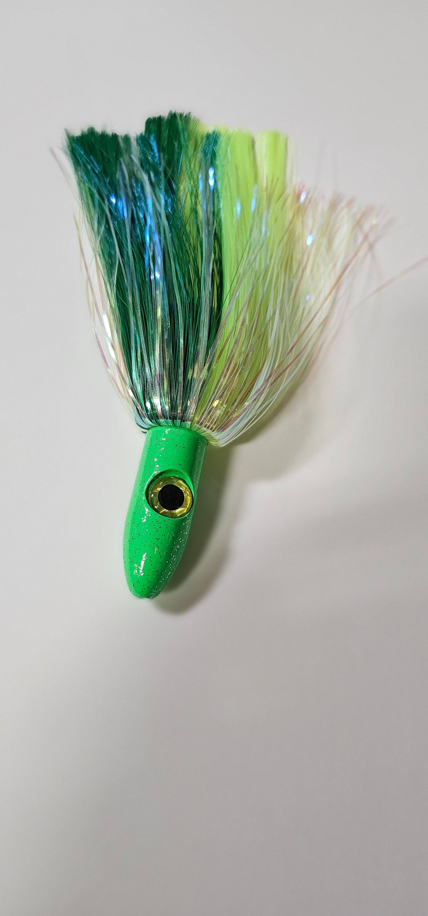 Blue Water Candy Mini JAG 6in 5/8oz Green/Chartreuse Skirt/Green Head 52012