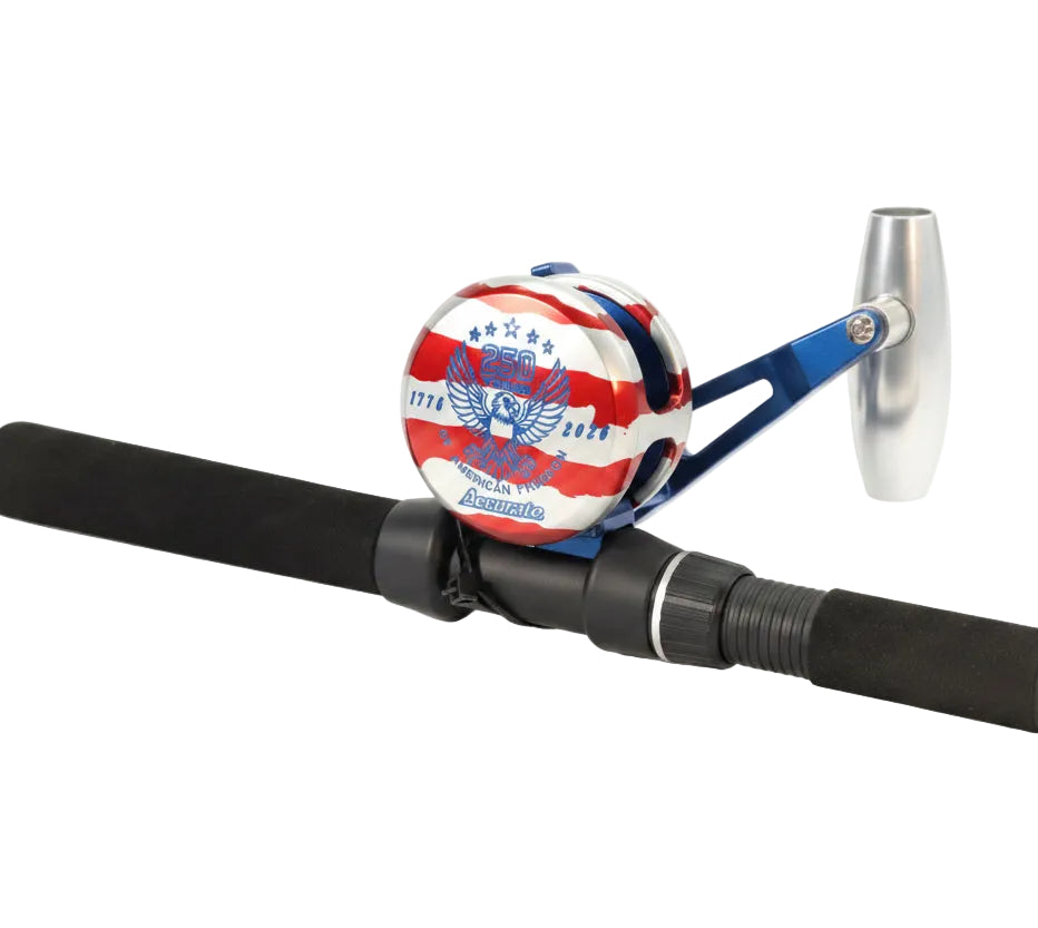 Dogfish Stik Limited Edition 250th Jigging Rod & Accurate Valiant V2 250th Anniversary Limited Edition Reel