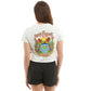 Pelagic Women's Stick Figure Premium Crop Tee