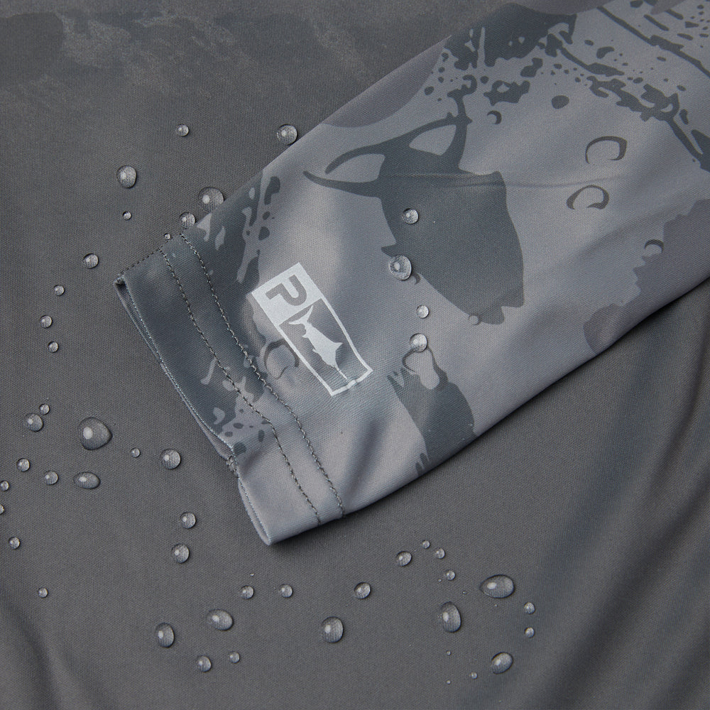 Pelagic Vaportek HD Youth Hooded Fishing Shirt