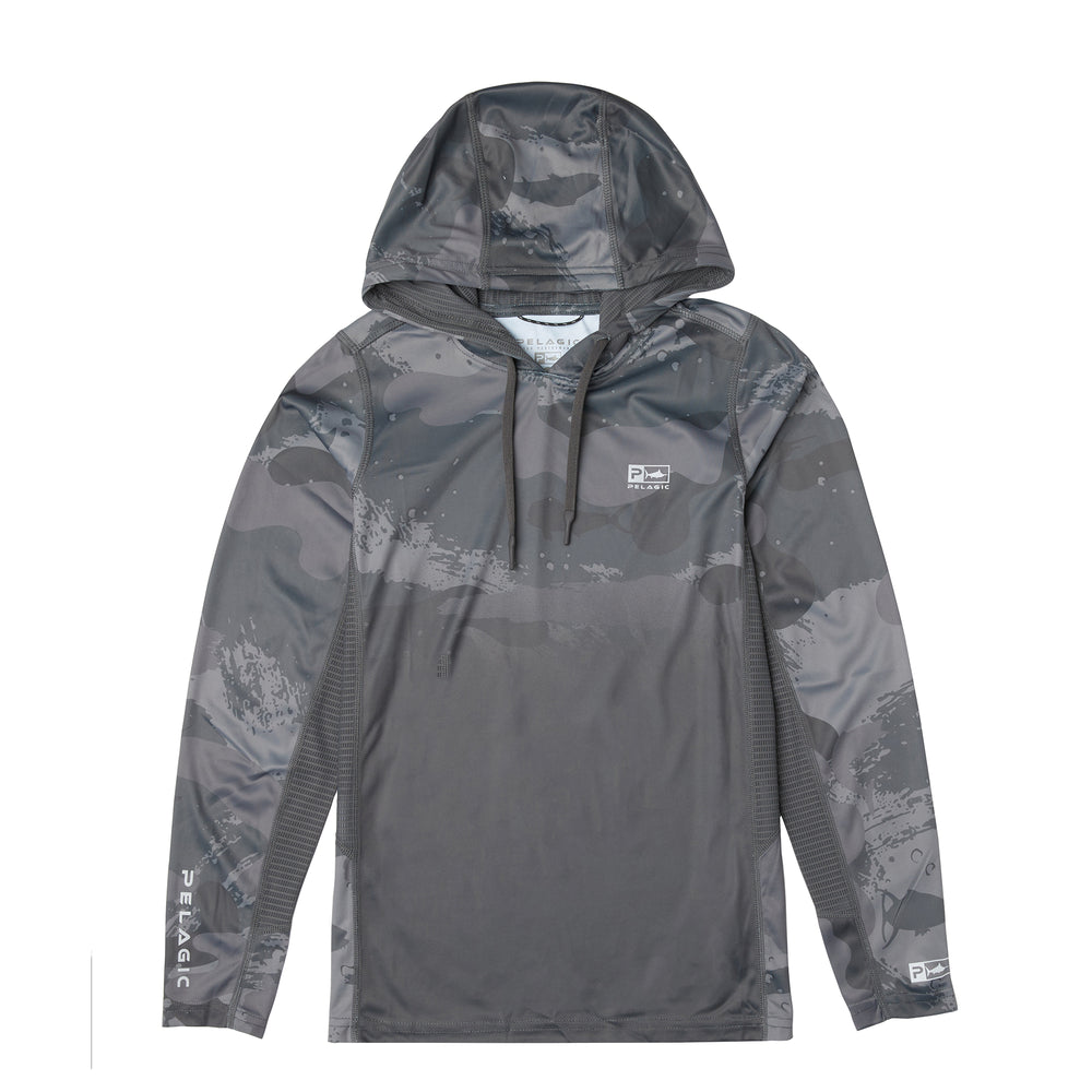 Pelagic Vaportek HD Youth Hooded Fishing Shirt