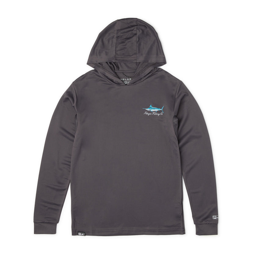 Pelagic Aquatek Hd Youth Hooded Fishing Shirt - Dogfish Tackle & Marine
